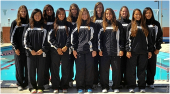 CSUEB swim team 2011-2012